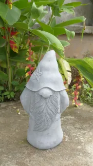 Gwydion - Small Standing Wizard, 30cm H | cast stone 